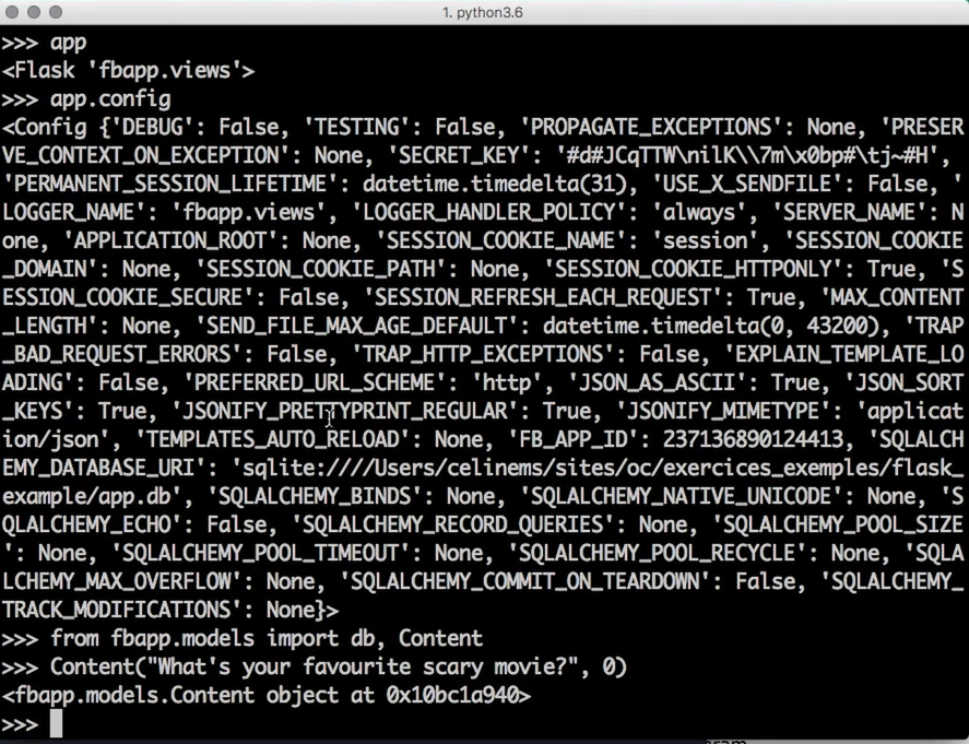 [Flask] Erreur liaison Bdd et Flask par axykdu page 1 OpenClassrooms